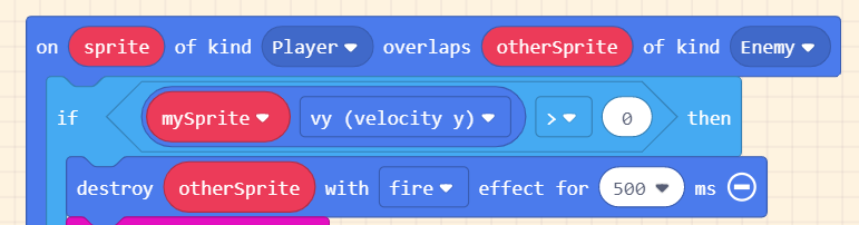 Animate Enemy getting Zapped